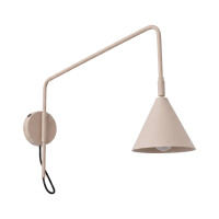 Sollux SL.2497 Wandleuchte NOX 1 taupe m gallery