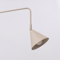 Sollux SL.2497 Wandleuchte NOX 1 taupe mit Schalter 5