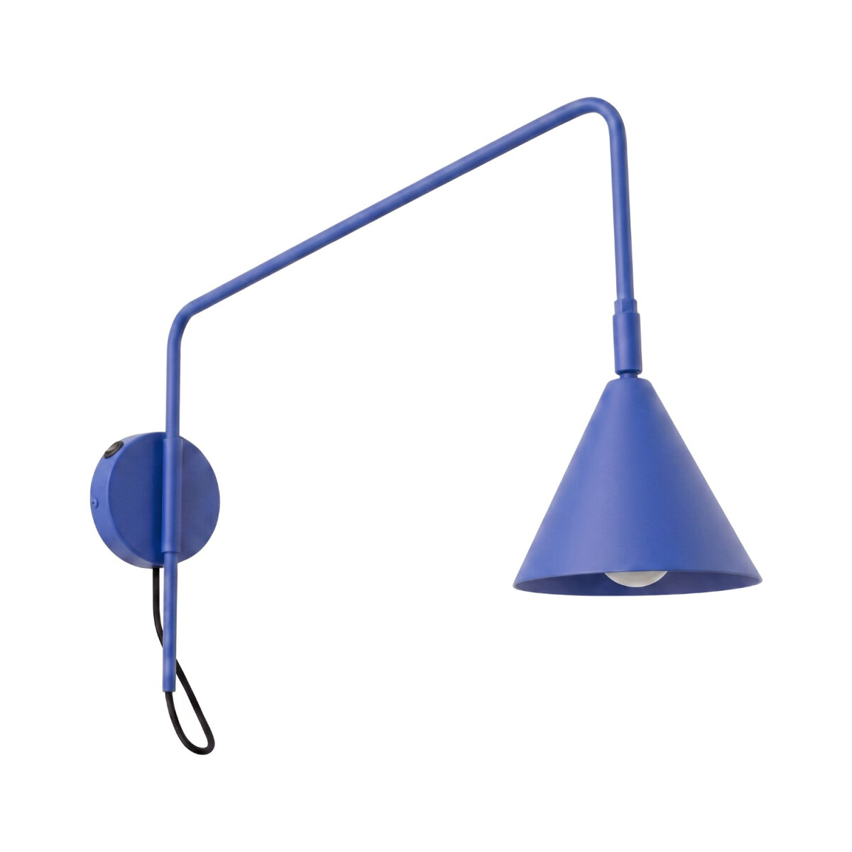 Sollux SL.2499 Wandleuchte NOX 1 ultramarin mit Schalter
