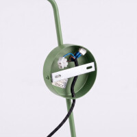 Sollux SL.2501 Wandleuchte NOX 1 salbeigrün mit Schalte