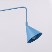 Sollux SL.2505 Wandleuchte NOX 1 hellblau mit Schalter 5
