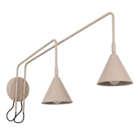 Sollux SL.2512 Wandleuchte NOX 2 taupe m gallery