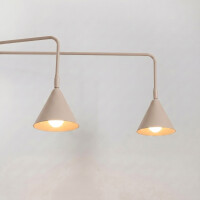 Sollux SL.2512 Wandleuchte NOX 2 taupe mit Schalter 4