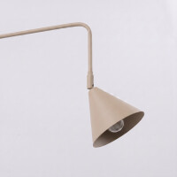 Sollux SL.2512 Wandleuchte NOX 2 taupe mit Schalter 5