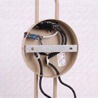 Sollux SL.2512 Wandleuchte NOX 2 taupe mit Schalter 7