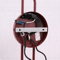 Sollux SL.2513 Wandleuchte NOX 2 burgund mit Schalter 7