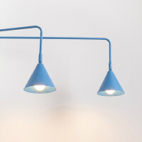 Sollux SL.2520 Wandleuchte NOX 2 hellblau mit Schalter 4
