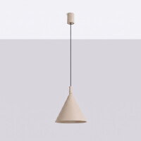 Sollux SL.2527 Pendelleuchte NOX 25 taupe 3