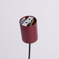 Sollux SL.2528 Pendelleuchte NOX 25 burgund 8