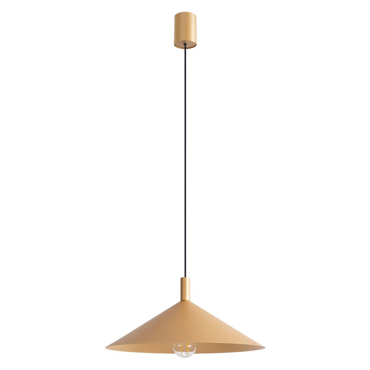 Sollux SL.2538 Pendelleuchte NOX 40 gold