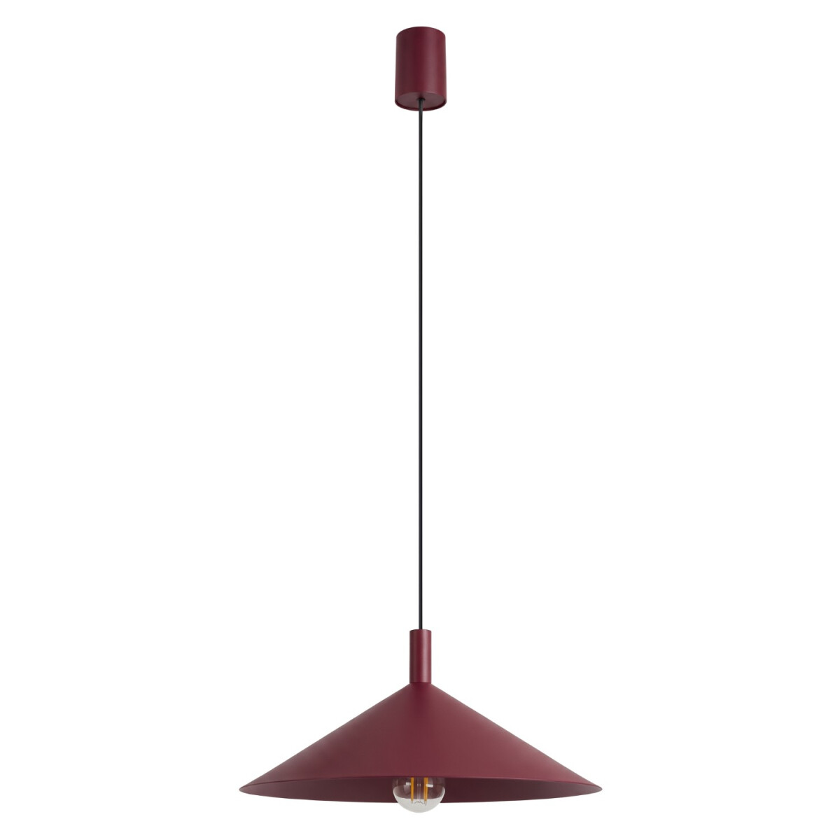 Sollux SL.2543 Pendelleuchte NOX 40 burgund