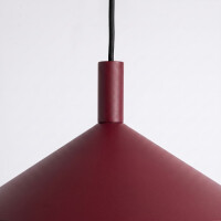 Sollux SL.2543 Pendelleuchte NOX 40 burgund 6