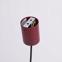 Sollux SL.2543 Pendelleuchte NOX 40 burgund 8