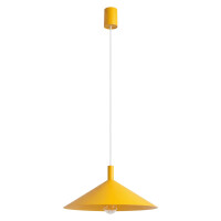 Sollux SL.2547 Pendelleuchte NOX 40 gelb 1