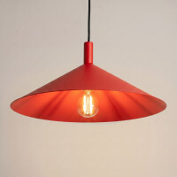 Sollux SL.2548 Pendelleuchte NOX 40 rot 4