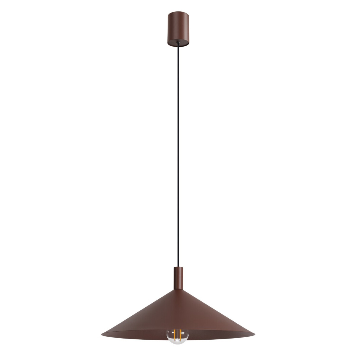 Sollux SL.2549 Pendelleuchte NOX 40 braun
