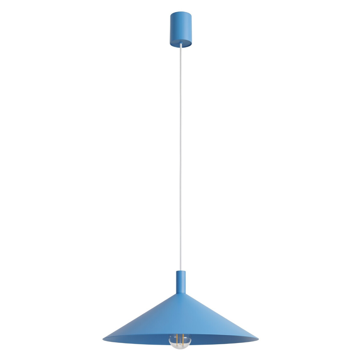 Sollux SL.2550 Pendelleuchte NOX 40 hellblau