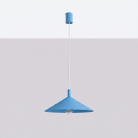 Sollux SL.2550 Pendelleuchte NOX 40 hellblau 3