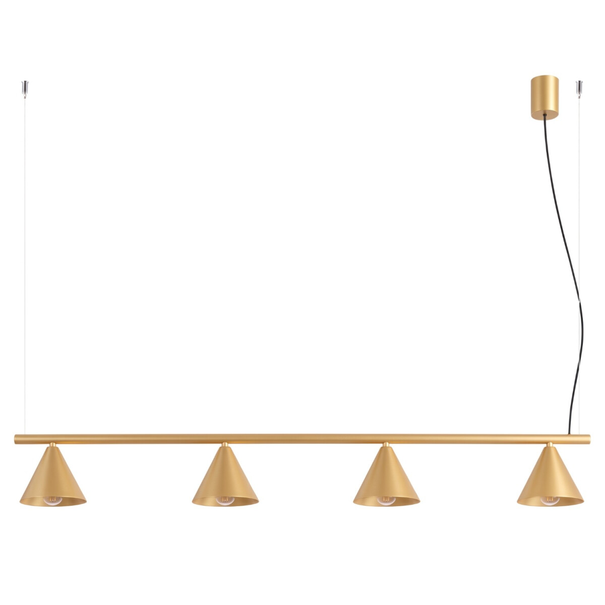 Sollux SL.2553 Kronleuchter NOX 4L gold