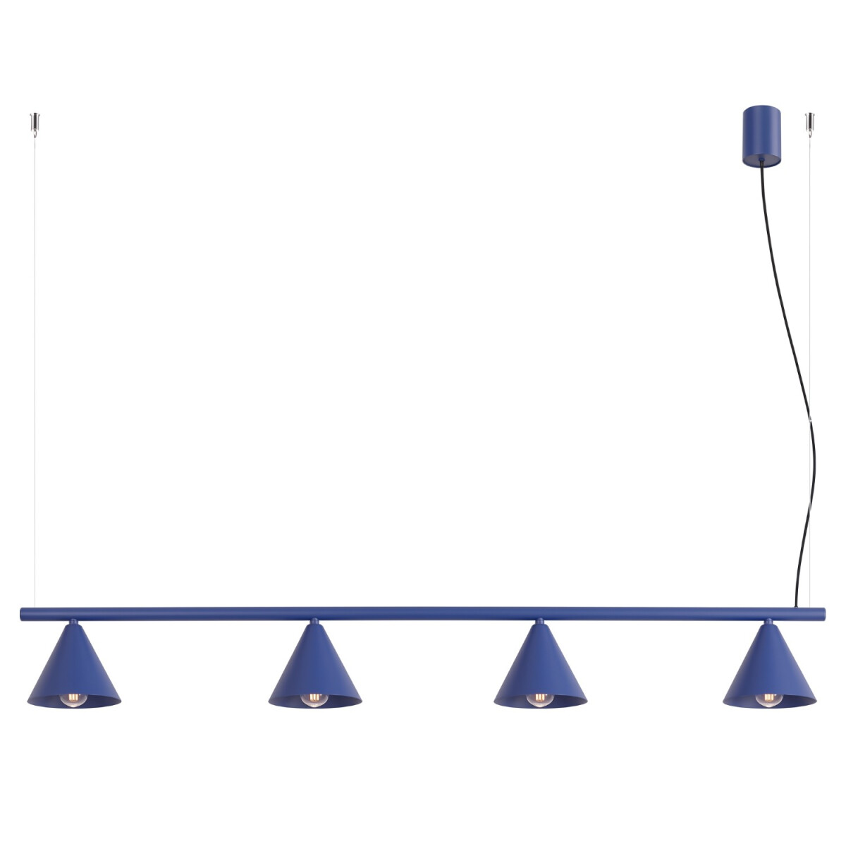 Sollux SL.2559 Kronleuchter NOX 4L ultramarin