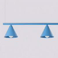 Sollux SL.2565 Kronleuchter NOX 4L hellblau 5