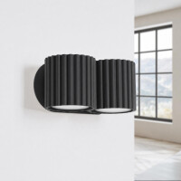 Sollux SL.2597 Wandleuchte AURA 2 schwarz G9 3