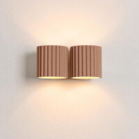 Sollux SL.2601 Wandleuchte AURA 2 mocca G9 4