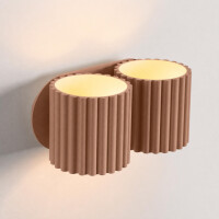 Sollux SL.2601 Wandleuchte AURA 2 mocca G9 5