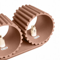 Sollux SL.2601 Wandleuchte AURA 2 mocca G9 8
