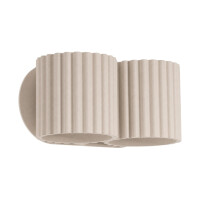Sollux SL.2603 Wandleuchte AURA 2 taupe G9