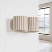 Sollux SL.2603 Wandleuchte AURA 2 taupe G9 3
