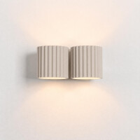 Sollux SL.2603 Wandleuchte AURA 2 taupe G9 4