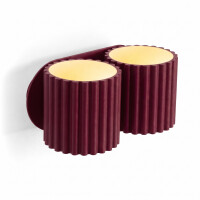 Sollux SL.2604 Wandleuchte AURA 2 burgund G9 5