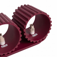 Sollux SL.2604 Wandleuchte AURA 2 burgund G9 8