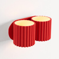 Sollux SL.2609 Wandleuchte AURA 2 rot G9 5