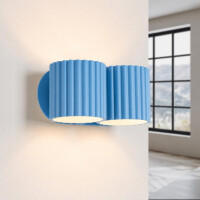 Sollux SL.2611 Wandleuchte AURA 2 hellblau G9