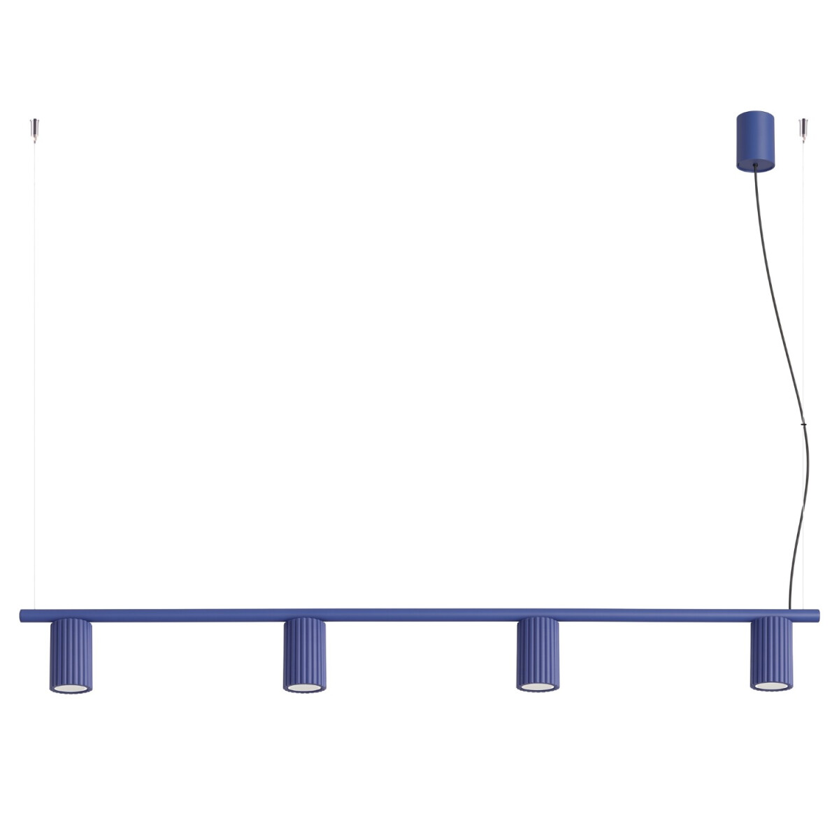 Sollux SL.2717 Kronleuchter KARBON 4 ultramarin