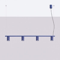 Sollux SL.2717 Kronleuchter KARBON 4 ultramarin 3