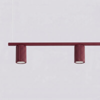 Sollux SL.2719 Kronleuchter KARBON 4 burgund 5