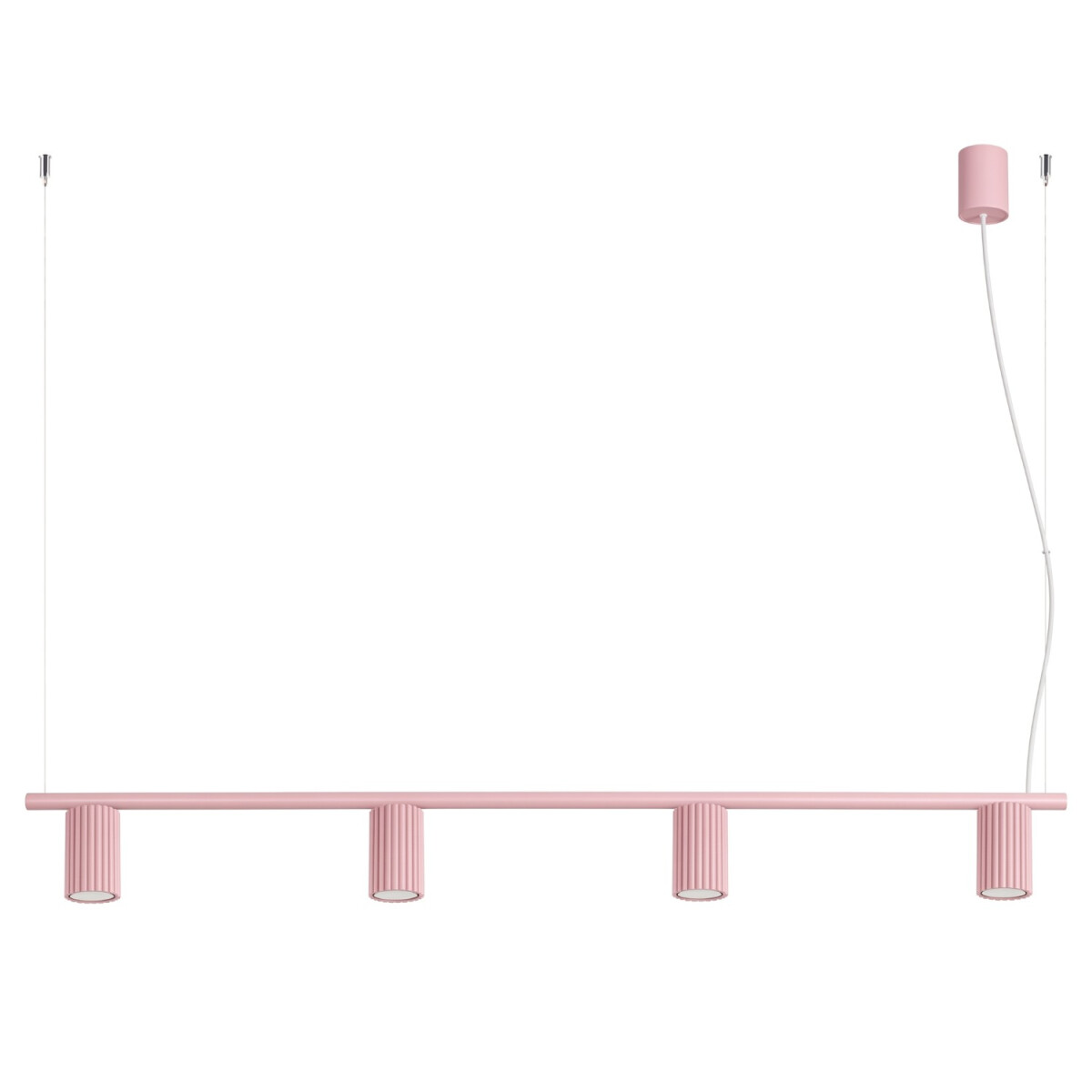 Sollux SL.2721 Kronleuchter KARBON 4 rosa