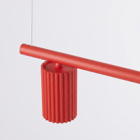 Sollux SL.2724 Kronleuchter KARBON 4 rot 6
