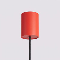 Sollux SL.2724 Kronleuchter KARBON 4 rot 7