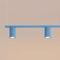 Sollux SL.2726 Kronleuchter KARBON 4 hellblau 4