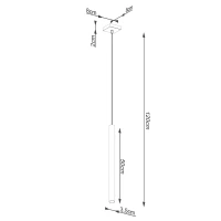 Sollux SL.1271 Pendelleuchte PASTELO 1 beton 5