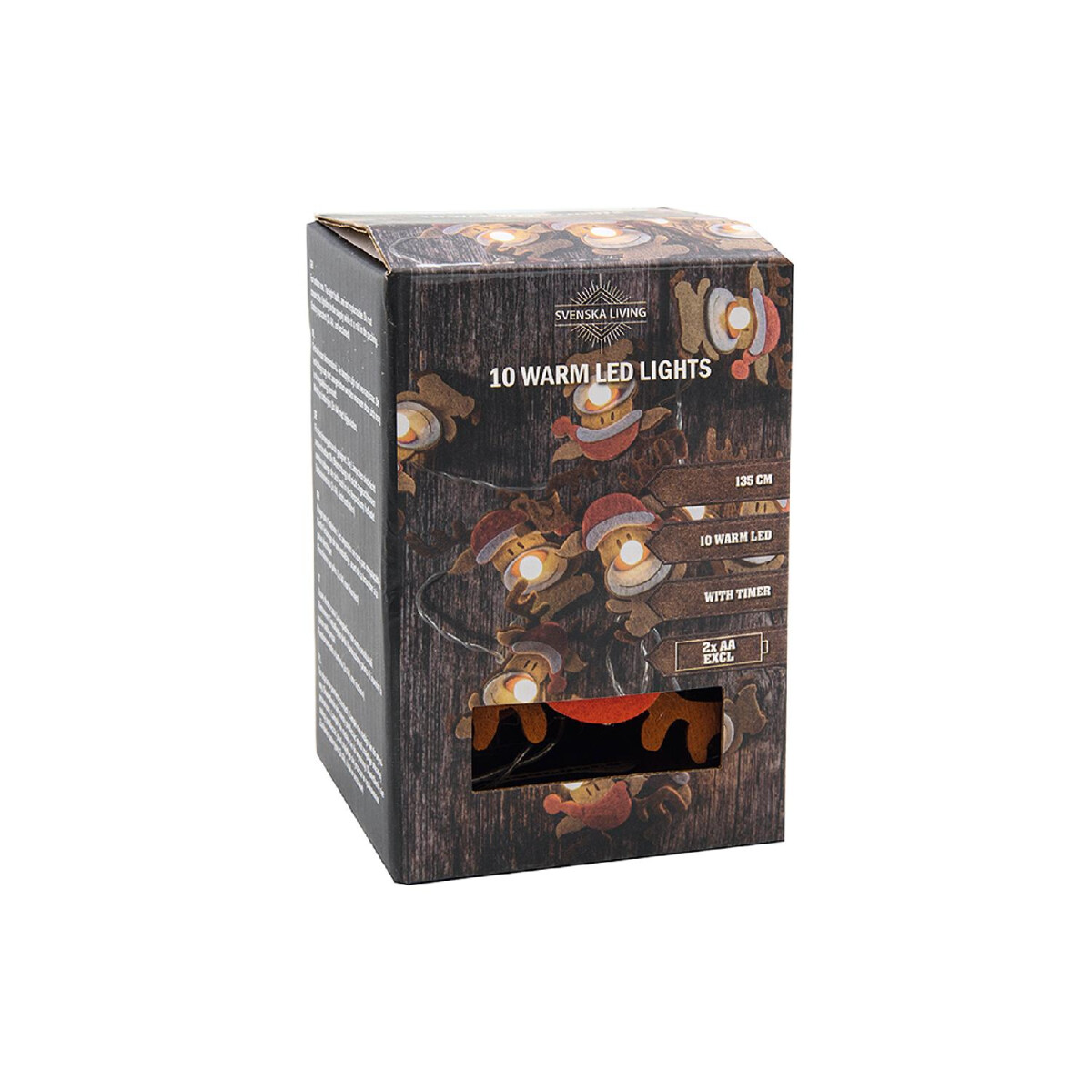 LED Lichterkette Rentier
