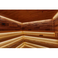 LED NEON Strip Saunabeleuchtung warmweis gallery