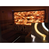 LED NEON Strip Saunabeleuchtung warmweiss für Saunab&au