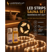 Sauna LED Strips warmweiss Set Licht und gallery
