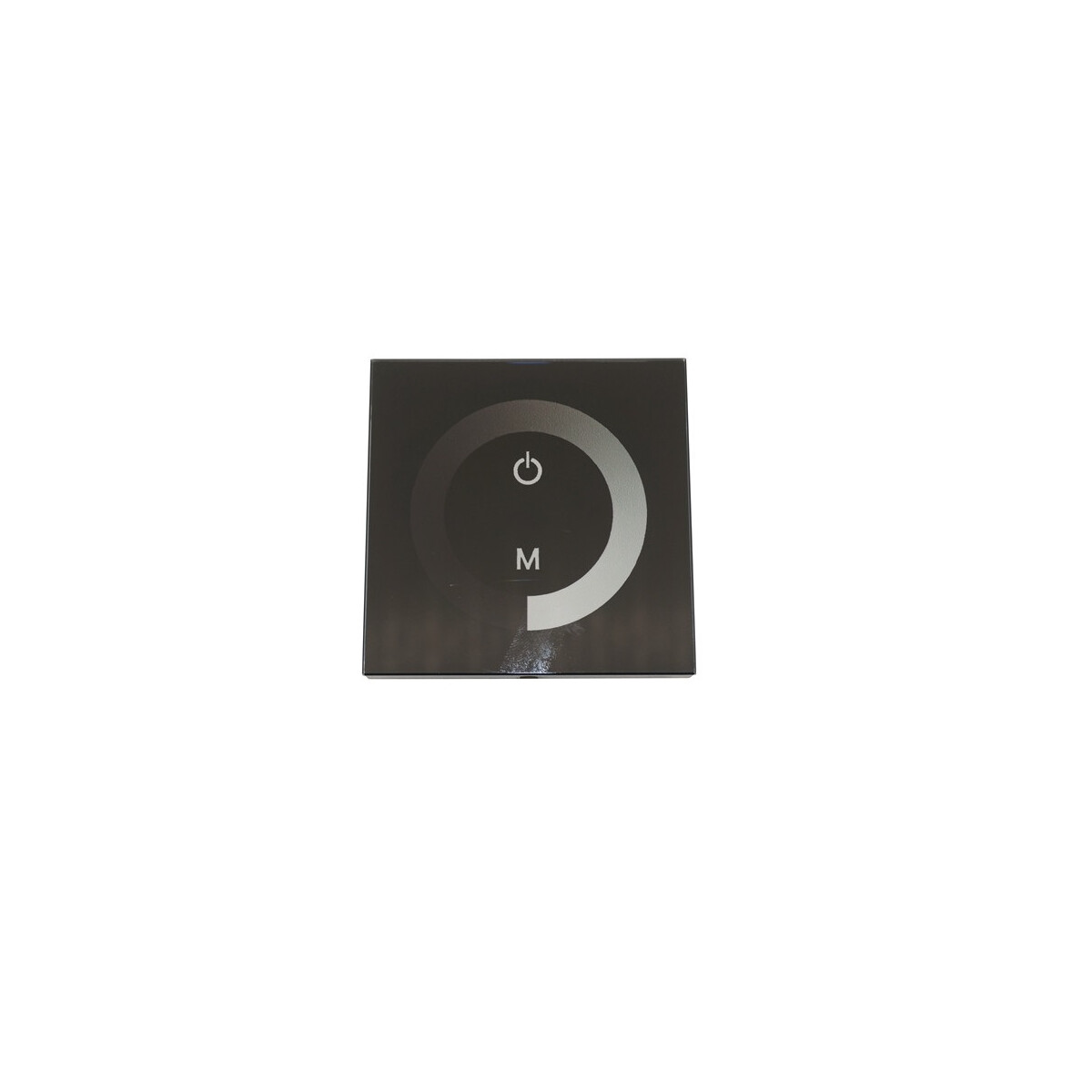 LED Controller dimmer einfarbig für Wandeinbau Touch schwarz
