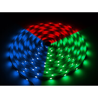 12V RGBW LED Sauna Strips inkl. weiss 5m + Saunaduft 7
